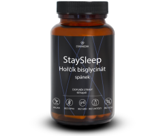 STAYMEDIK StaySleep & Hořčík bisglycinát 333 mg - večerní hořčík, pro kvalitní spánek, 60 veganských kapslí