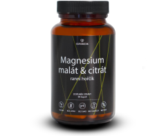 STAYMEDIK Magnesium malát & citrát (chelát) 737 mg - ranní hořčík, 90 veganských kapslí